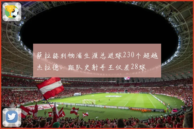 萨拉赫利物浦生涯总进球230个超越杰拉德，距队史射手王仅差28球