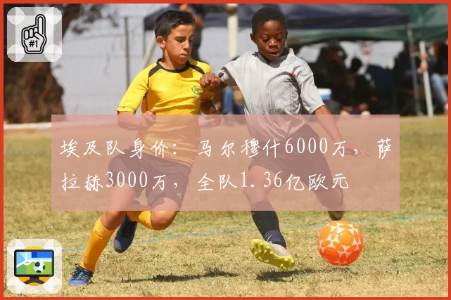 埃及队身价：马尔穆什6000万，萨拉赫3000万，全队1.36亿欧元